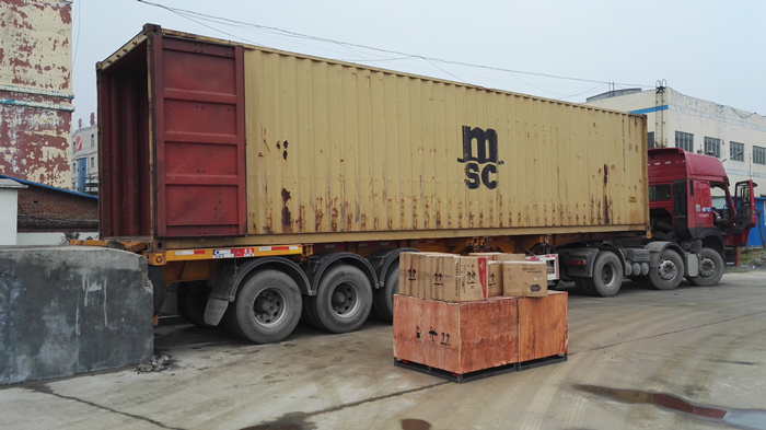 沃爾華集團一批混凝土施工設備順利出口南非